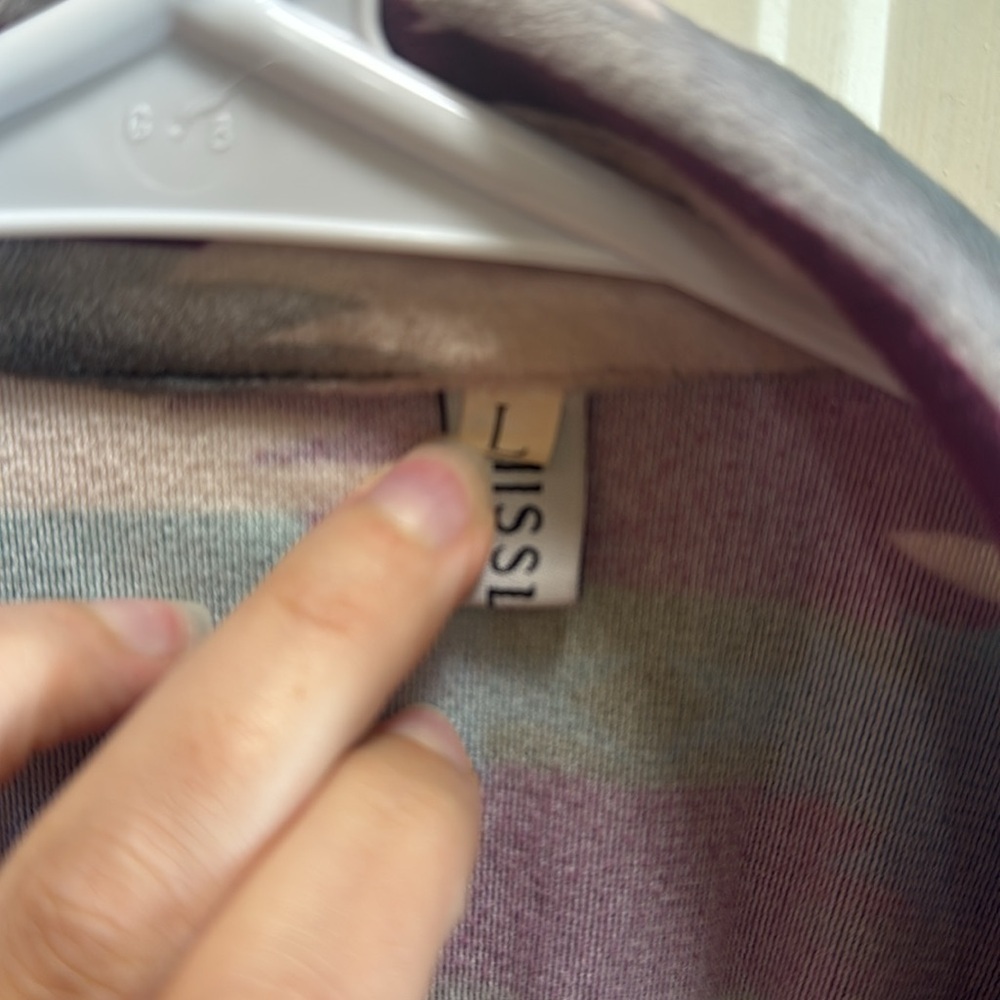 Misslook Multicolor Patterned Button-Up Shirt Siz… - image 3